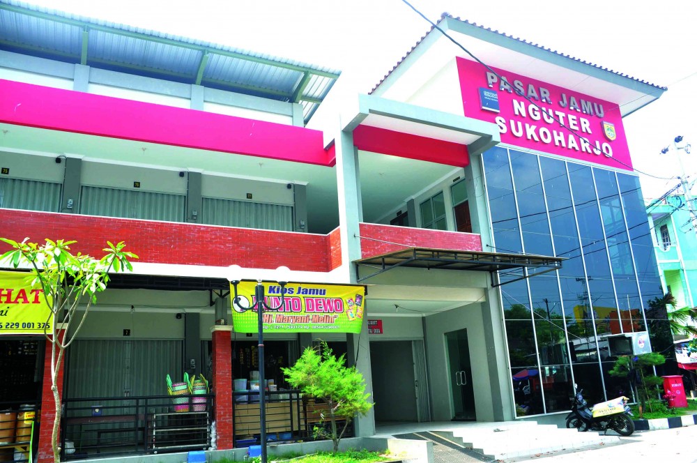 Sentra Jamu Pasar Nguter Sukoharjo Jawa Tengah