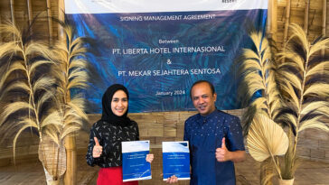 Liberta Hotel Indonesia tandatangani pengelolaan The Osing Bamboo Resort Banyuwangi.