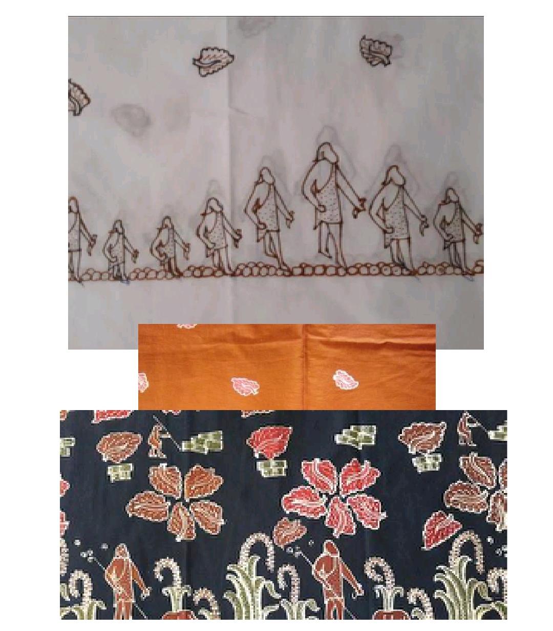motif batik pe asal Ngawi