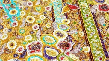 Salah satu motif batik Hokokai