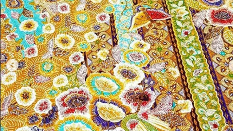 Salah satu motif batik Hokokai