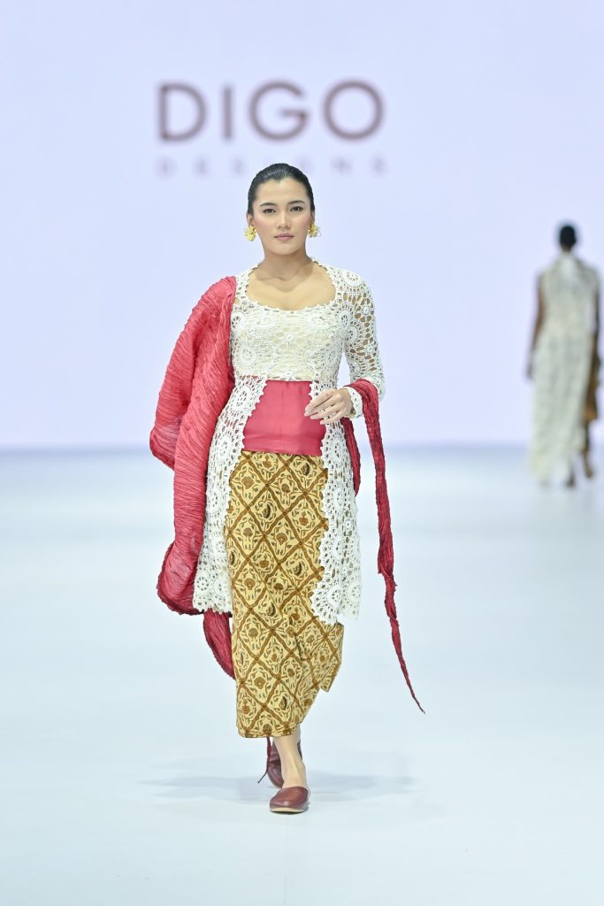Bride dari kain limbah produksi Digo Design
