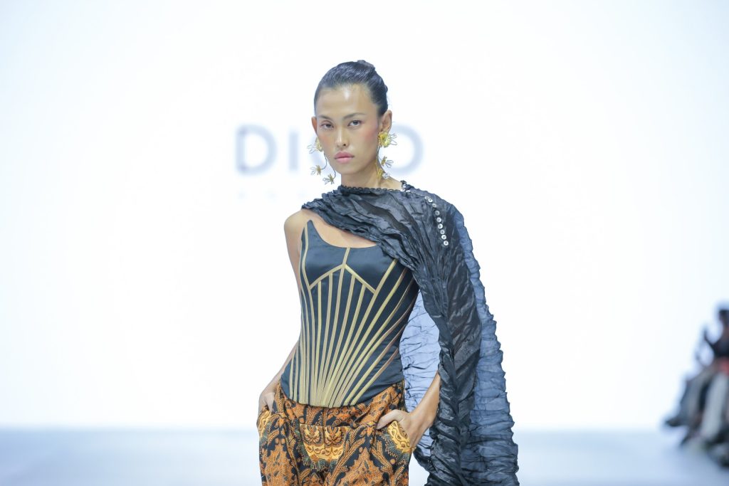 Bride dari kain limbah produksi Digo Design