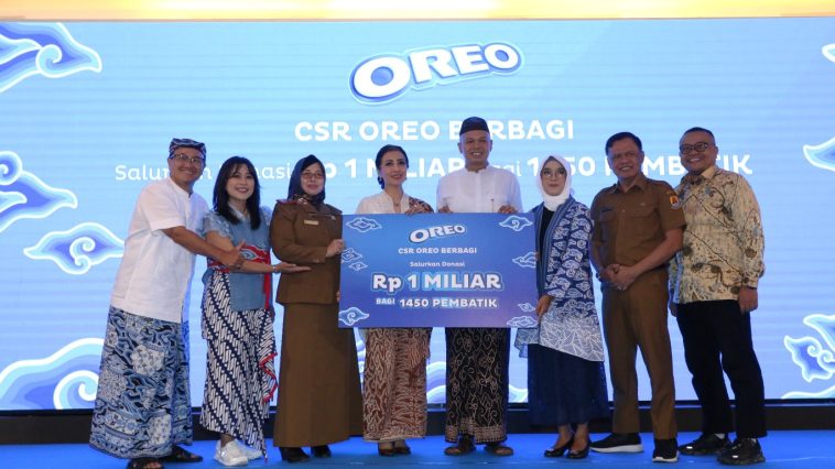 OREO BERBAGI DONASIKAN RP 1 MILIAR UNTUK SEMANGATI 1.450 PEMBATIK CIREBON