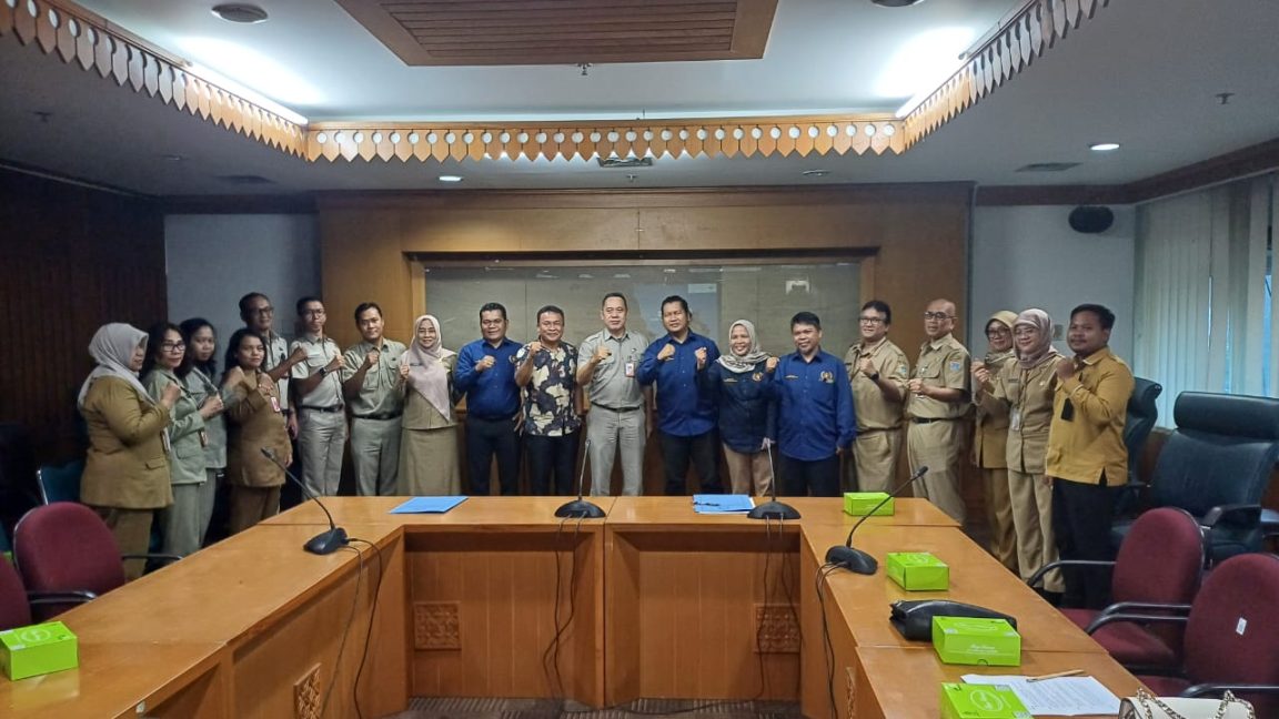 Pokja PWI Bertemu Jajaran Walikota Jakarta Timur