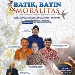 WEBINAR BATIK, BATIN, MORALITAS DIGELAR LIVE DAN VIA ZOOM