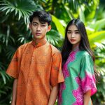 performa busana batik