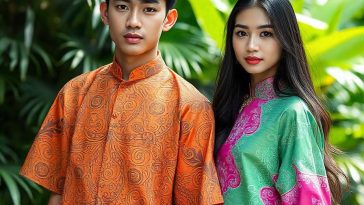 performa busana batik