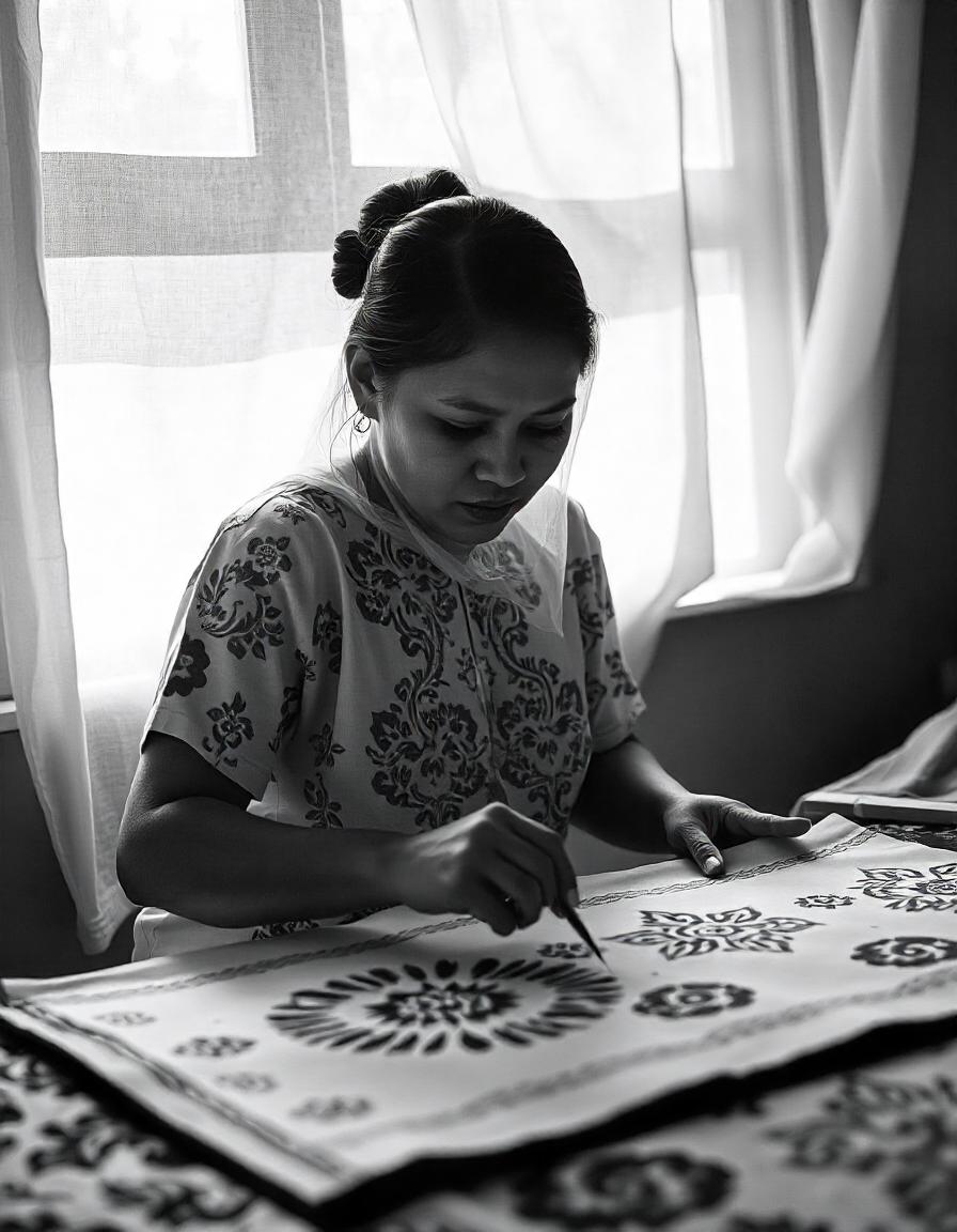 Cara Perajin Mengkonsep Motif Batik