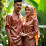 ide busana batik untuk lebaran