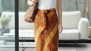 OOTD Batik: Tank Top + Rok Instan Batik