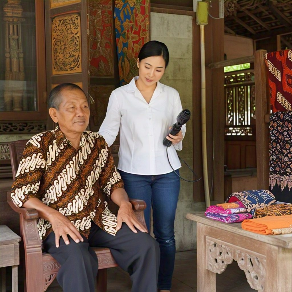 Penulisan industri batik di media massa dan media sosial merupakan bentuk publikasi masif dan cepat mengedukasi masyarakat awam.