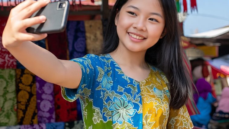 Karya batik yang luar biasa, filter instagram bisa menjadikannya luar biasa tampilannya. Proses panjang dan rumit itu mengeluarkan auranya.