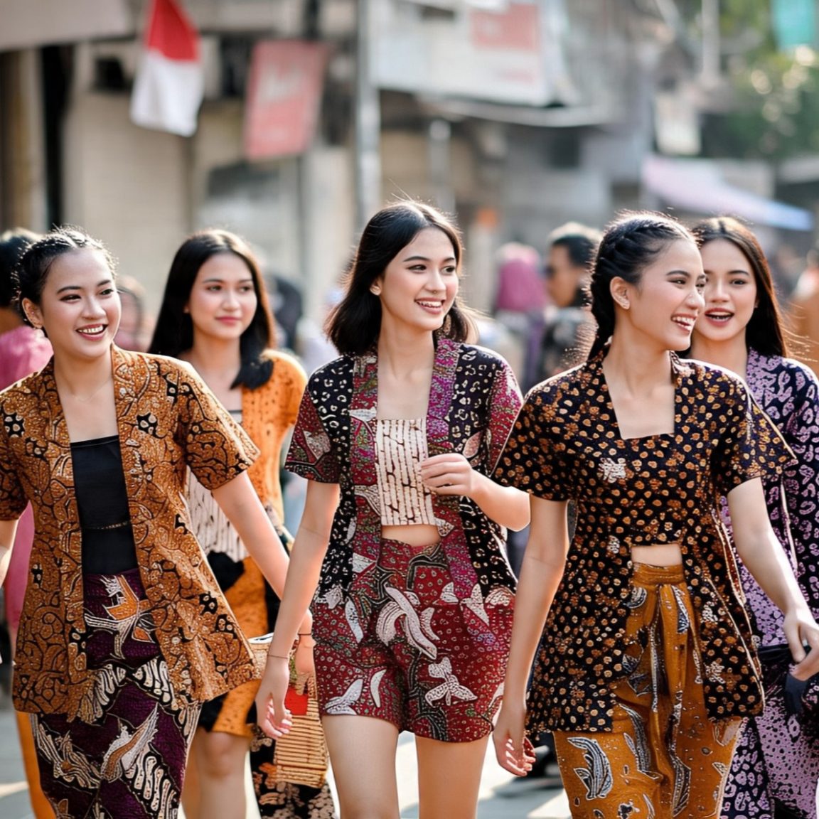 Batik gen-z dapat diartikan sebagai busana batik yang diaplikasikan untuk mengekspresikan tampilan generasi z. Mereka adalah penerus batik!
