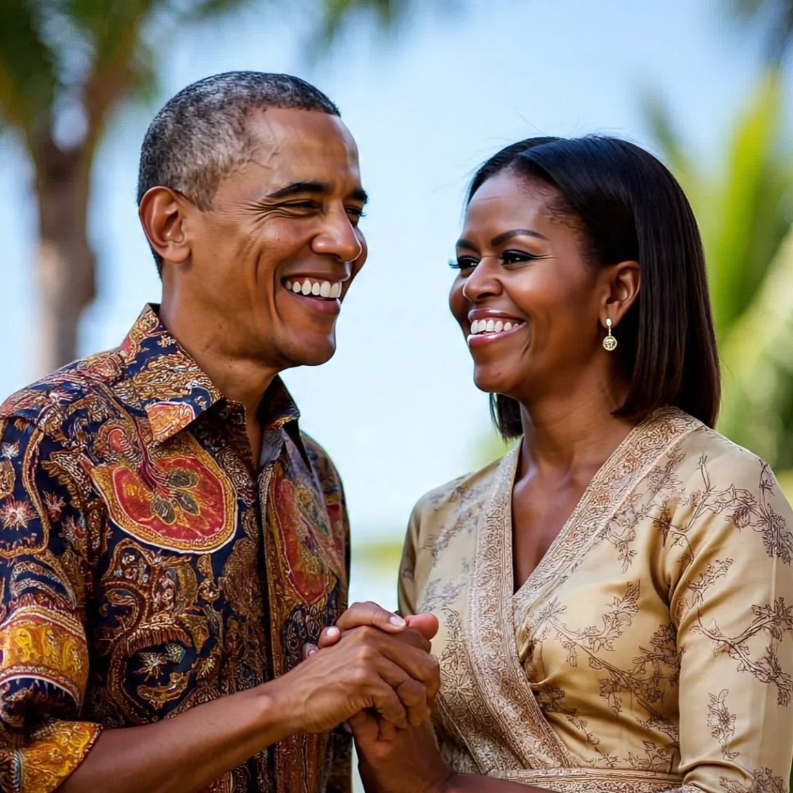 Kisah Barack & Michelle Obama bagaikan batik: saling melengkapi, penuh perjuangan, dan menginspirasi dunia dengan pola hidup yang bermakna.