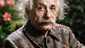 Kisah Einstein bagaikan batik: dimulai dari keanehan, dilukis dengan rasa ingin tahu, dan menjadi pola jenius yang mengubah wajah dunia.