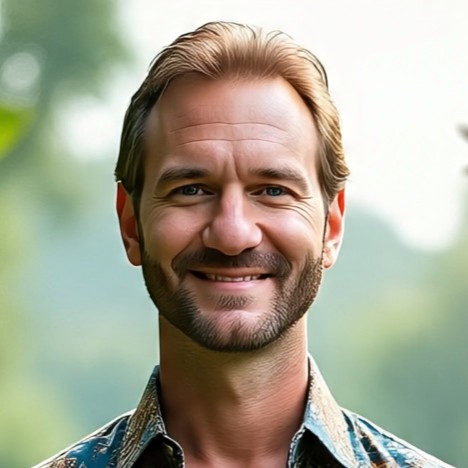Kisah Nick Vujicic seperti batik: tanpa bentuk sempurna, tapi menyulam hidup dengan harapan, cinta, dan makna yang mendalam bagi dunia.