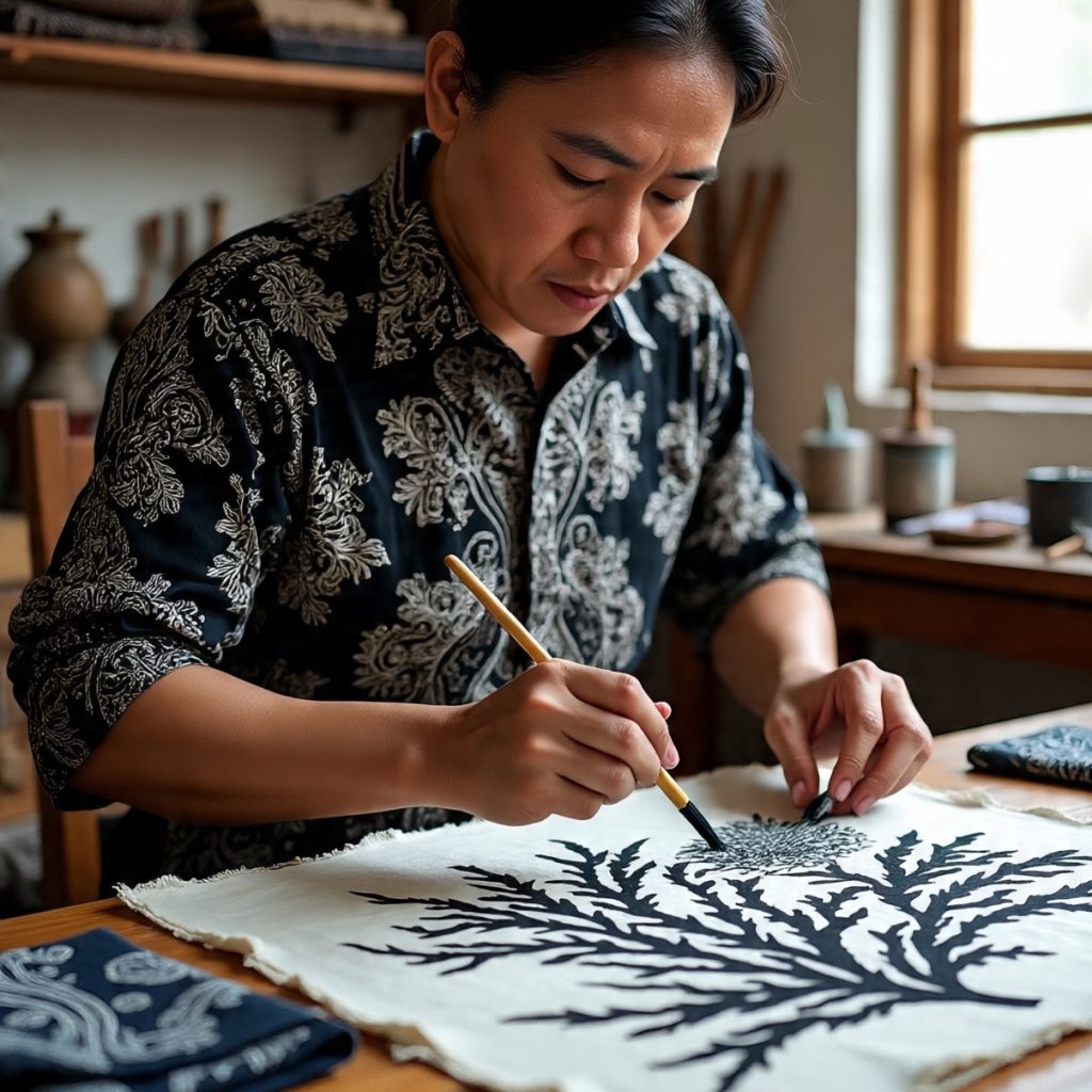 Motif batik Indonesia sarat inspirasi alam—dari laut, flora, hingga fauna—jadi simbol budaya dan pesan ekologis yang abadi.