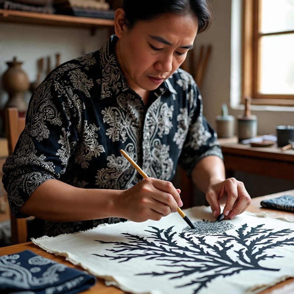 Motif batik Indonesia sarat inspirasi alam—dari laut, flora, hingga fauna—jadi simbol budaya dan pesan ekologis yang abadi.