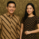 Motif batik geometris merekam simbol kosmos, harmoni, dan doa kehidupan. Warisan budaya Jawa yang abadi, penuh filosofi dan makna.