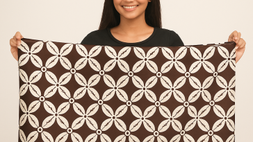 Batik Kawung lahir dari Jawa sejak abad ke-13. Motifnya sederhana tapi sarat makna: kesucian, keseimbangan, dan filosofi hidup harmonis.