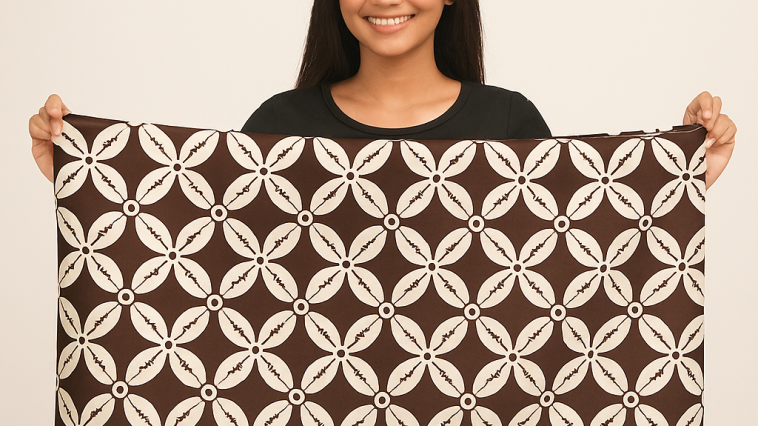 Batik Kawung lahir dari Jawa sejak abad ke-13. Motifnya sederhana tapi sarat makna: kesucian, keseimbangan, dan filosofi hidup harmonis.