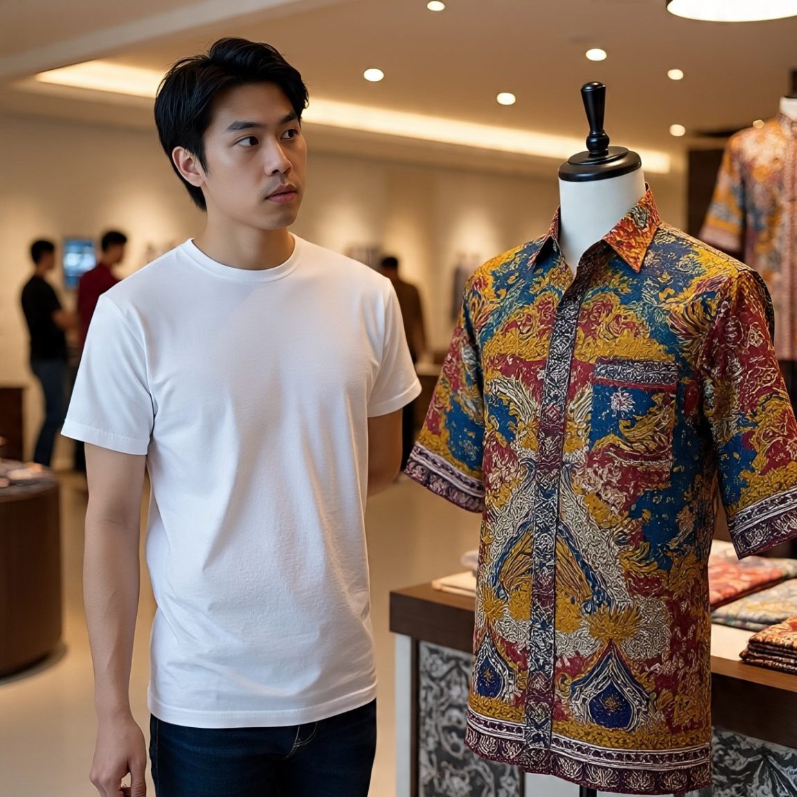 Dialektika batik: warisan budaya, identitas, dan inovasi. Tradisi dan modernitas berpadu, menjahit makna batik dalam sejarah Nusantara.