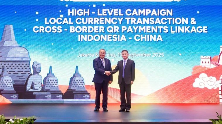 Bank Indonesia dan Tiongkok perkuat transaksi mata uang lokal (LCT), capai USD 6,23 miliar, dukung stabilitas keuangan & konektivitas QRIS.
