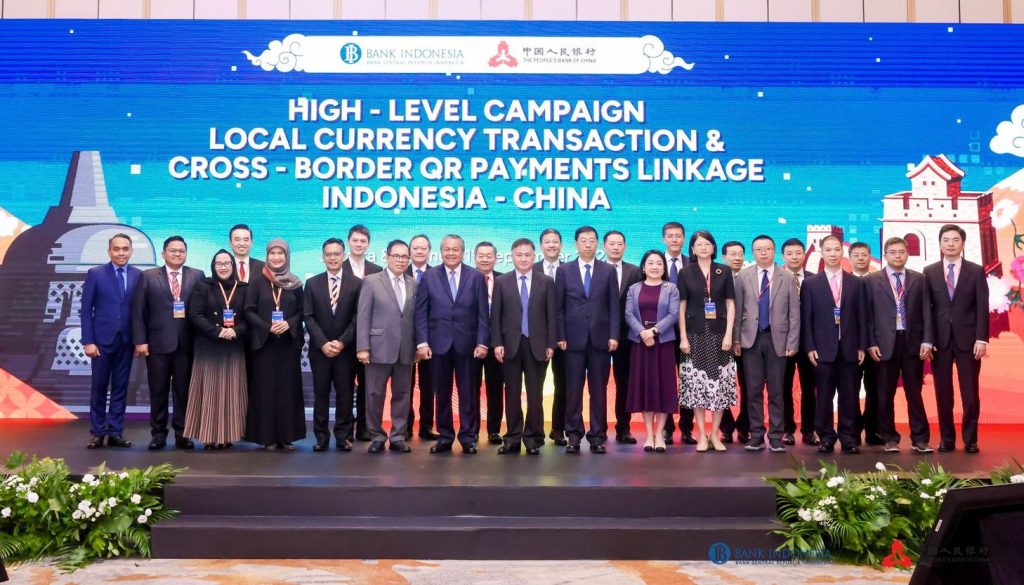 Bank Indonesia dan Tiongkok perkuat transaksi mata uang lokal (LCT), capai USD 6,23 miliar, dukung stabilitas keuangan & konektivitas QRIS.