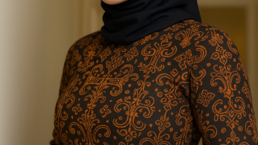 Motif Batik Bojonegoro Gatra Rinonce, simbol energi migas, harmoni alam, dan harapan kemakmuran dalam warisan budaya lokal.