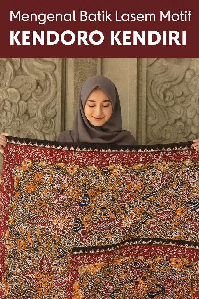 Motif Batik Lasem Kendoro Kendiri sarat makna sosial, simbol relasi, dan akulturasi budaya Jawa-Tionghoa yang harmonis.