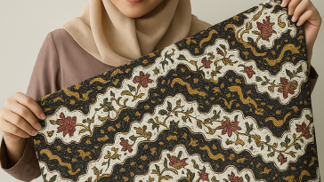 Batik Banyumas motif Serayuan, terinspirasi Sungai Serayu, memadukan keindahan alam, filosofi hidup, dan identitas budaya lokal.