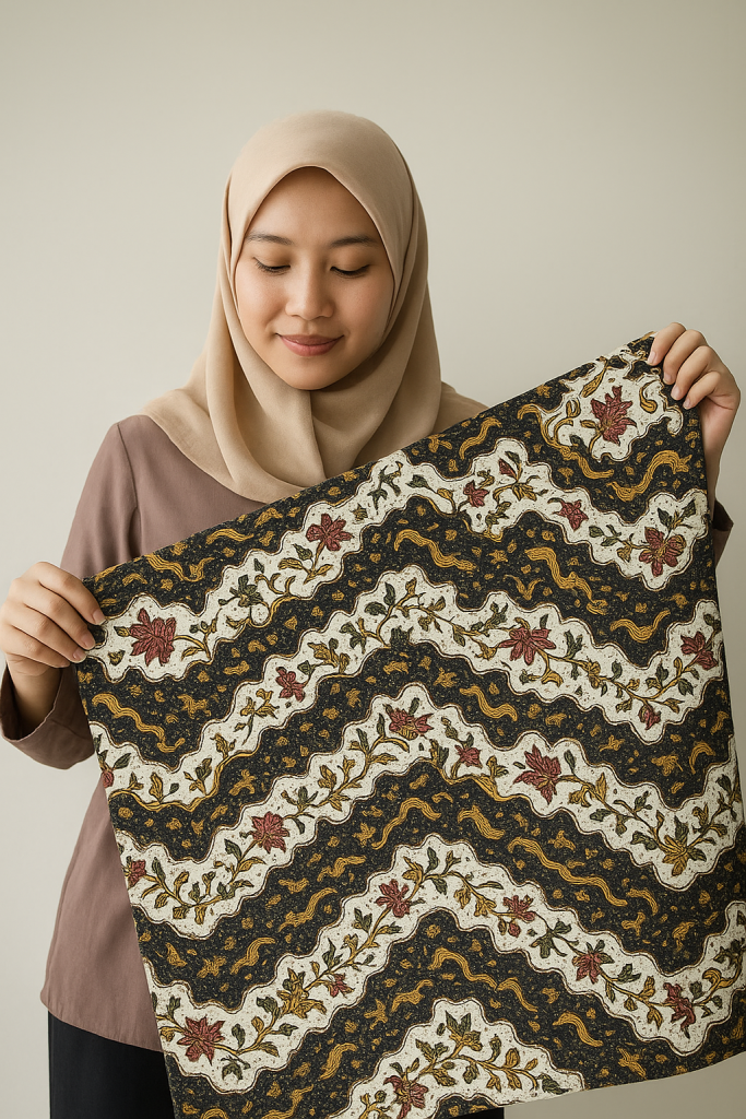 Batik Banyumas motif Serayuan, terinspirasi Sungai Serayu, memadukan keindahan alam, filosofi hidup, dan identitas budaya lokal.