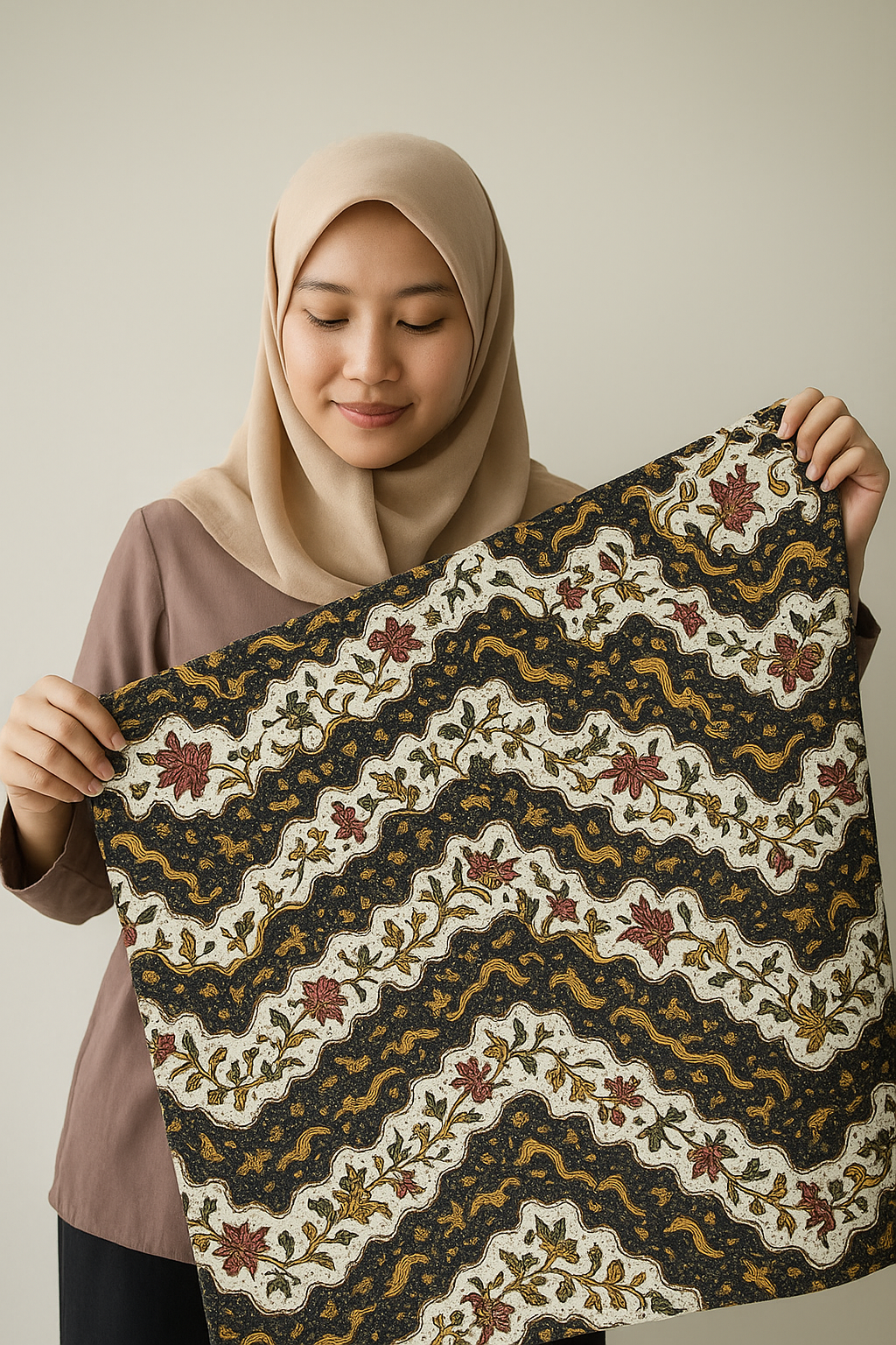 Batik Banyumas motif Serayuan, terinspirasi Sungai Serayu, memadukan keindahan alam, filosofi hidup, dan identitas budaya lokal.