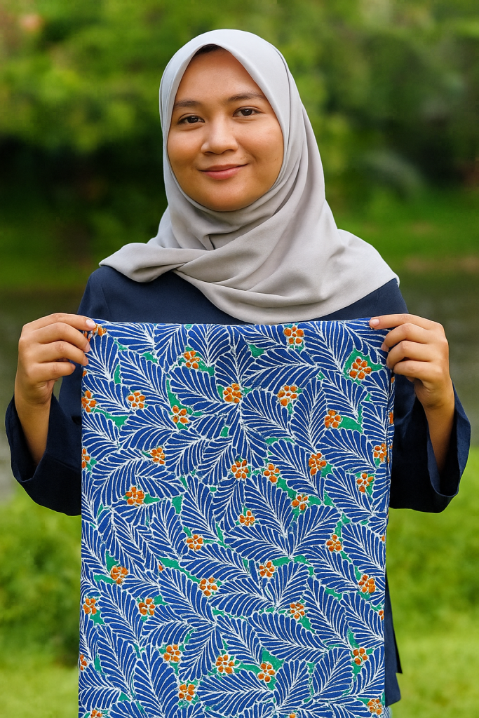 Batik Belitung motif Daun Simpor: simbol alam, identitas budaya, dan warisan pesisir yang sarat makna, estetika, serta nilai pelestarian.
