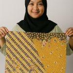 Batik Hokokai lahir di Pekalongan era Jepang. Motif buketan detail, format pagi–sore, dan teknik halus jadi jejak budaya pesisir.