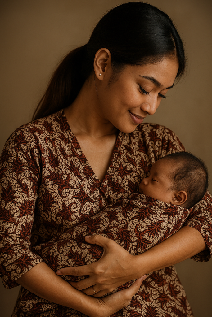 Motif batik seperti Sida Luhur, Truntum, dan Parang Kusumo dipercaya identik dengan kelahiran, doa keselamatan, dan kasih sayang.