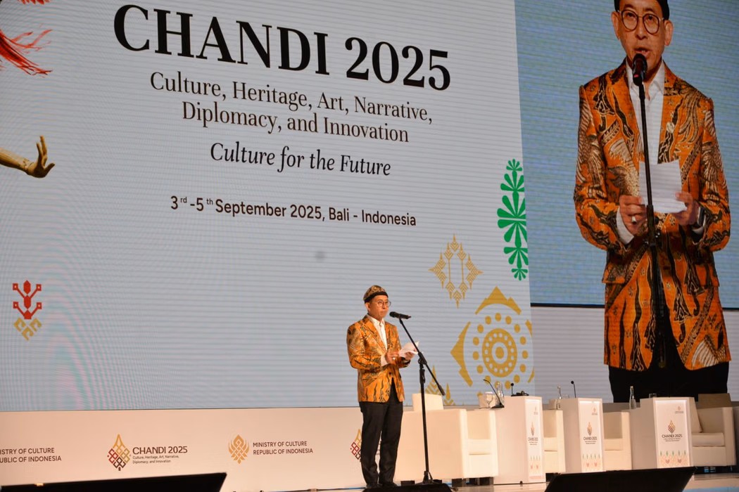 Indonesia tegaskan diri sebagai adidaya budaya di Forum CHANDI 2025 Bali, deklarasi global perkuat peran warisan dan diplomasi budaya.