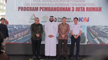 Al Qilaa dan KAI kolaborasi bangun 50.000 hunian vertikal di lahan KAI dukung Program 3 Juta Rumah Presiden Prabowo.