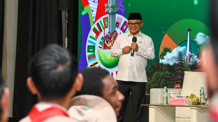 Menteri Pendidikan Abdul Mu’ti dorong pramuka jadi pilar pendidikan karakter, ubah fragile generation jadi agile generation.