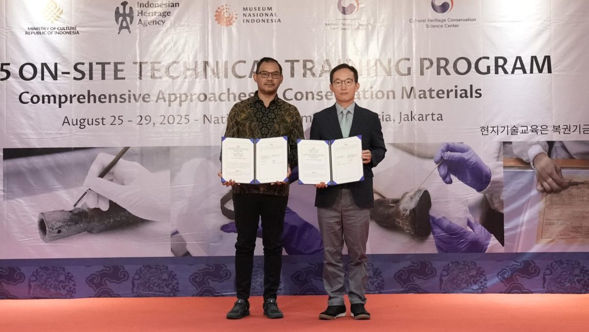 Museum dan Cagar Budaya gelar pelatihan konservasi bersama Korea Selatan, perkuat kapasitas konservator muda dan kerja sama internasional.