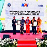 KAI rayakan HUT ke-80 dengan inovasi New Generation, Whoosh, LRT Jabodebek, dan Parade Livery pecahkan rekor MURI di Surabaya.