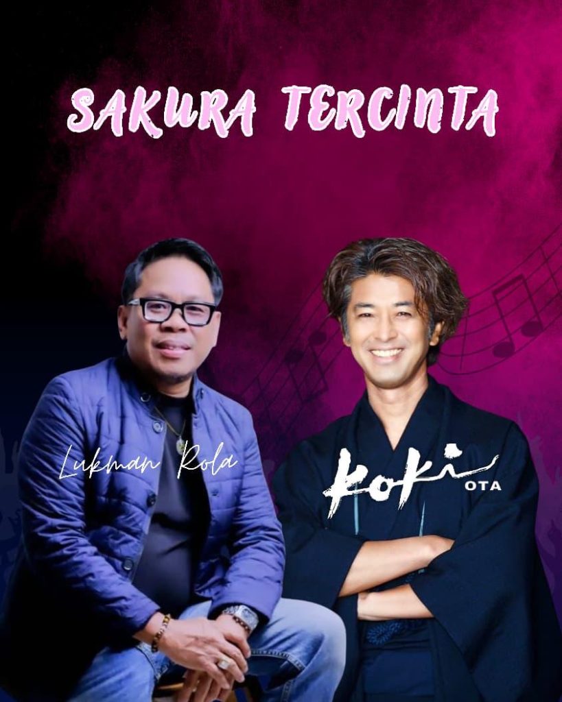 Koki Ota & Lukman Rola rilis “Sakura Tercinta”, lagu duet Jepang–Indonesia yang jadi simbol persahabatan dan pertukaran budaya.