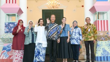 Menperin Agus Gumiwang buka pameran “Batik Merawit Rasa” di Museum Tekstil, rayakan Hari Batik Nasional 2025 dan dorong industri batik.