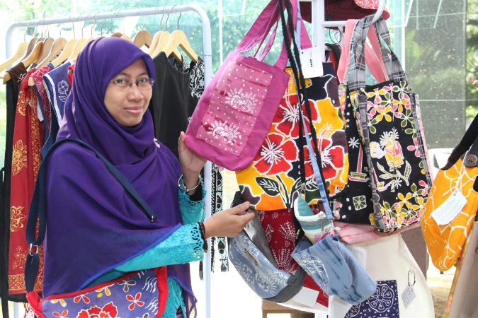 Samsiah, pemilik brand Shafaa Craft