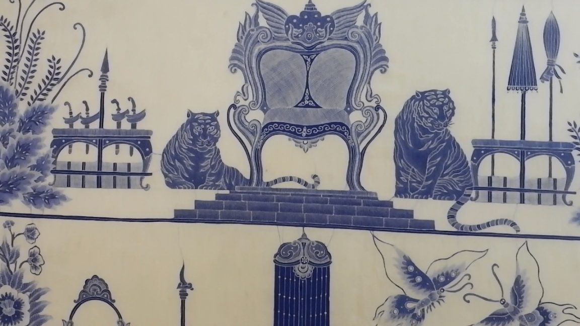 Narasi Abdul Syukur tentang kisah batik “GALIHPADA” karya Drs. Sapuan, eksplorasi batin–alam yang diwujudkan dalam simbol tujuh tataran kehidupan.