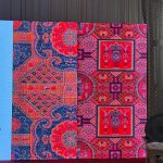Baju brocade Kaisar China dan tahap-tahap pembuatannya.