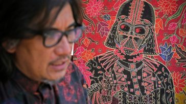 Arif Rafhan mengangkat batik sebagai medium cerita tentang harmoni, identitas Malaysia, dan evolusi budaya melalui motif yang sarat makna - Bernama Pic