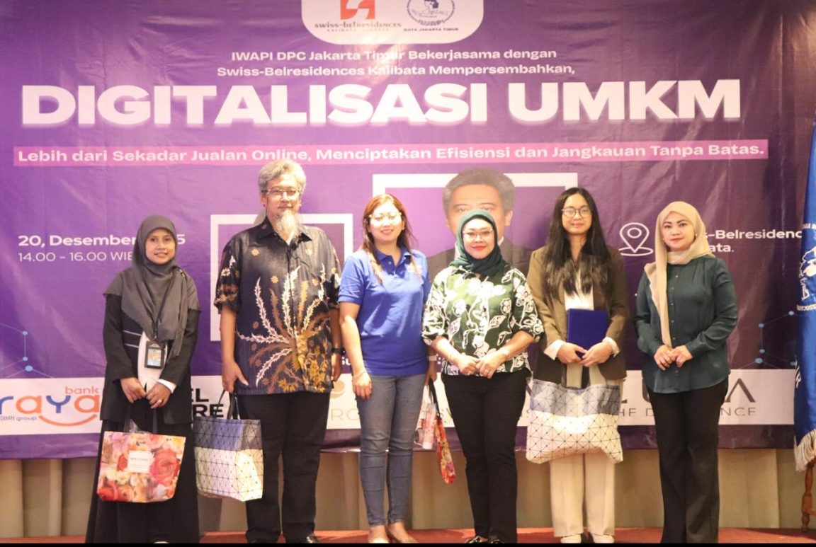 IWAPI Jakarta Timur bersama Swiss-Belresidences Kalibata dorong digitalisasi UMKM lewat pelatihan praktis dan kolaborasi inklusif.