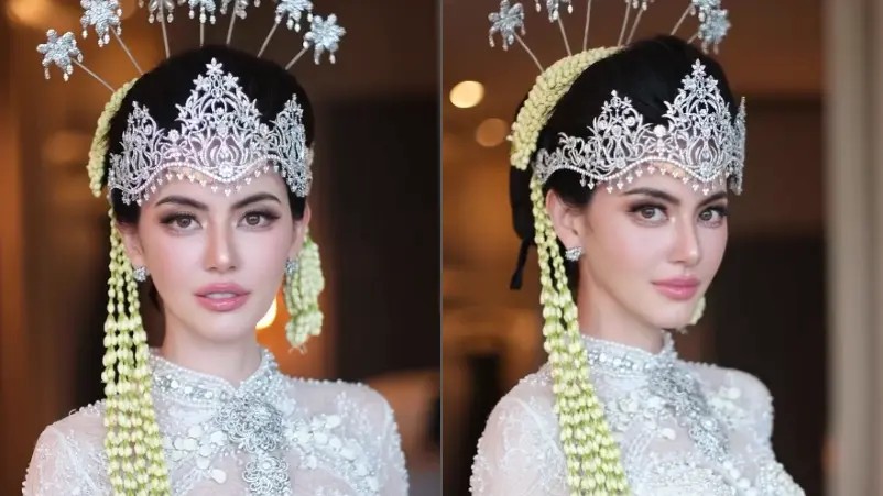 Mai Davika memukau publik Indonesia lewat busana adat Sunda saat menghadiri VONE World Jakarta, membuat unggahannya viral.